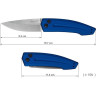 Нож KERSHAW 7200BLUSW LAUNCH 2