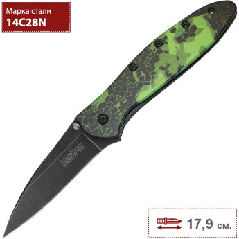 Kershaw Leek 1660DGRN — складной нож